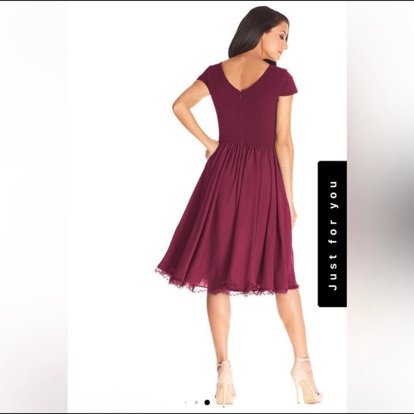 Dress the Population Corey Dress dark magenta - S - Picture 3 of 8